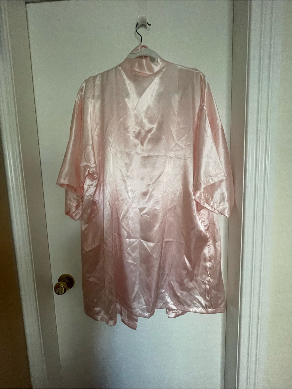Amazon Pink Satin Robe - Picture 6 of 6